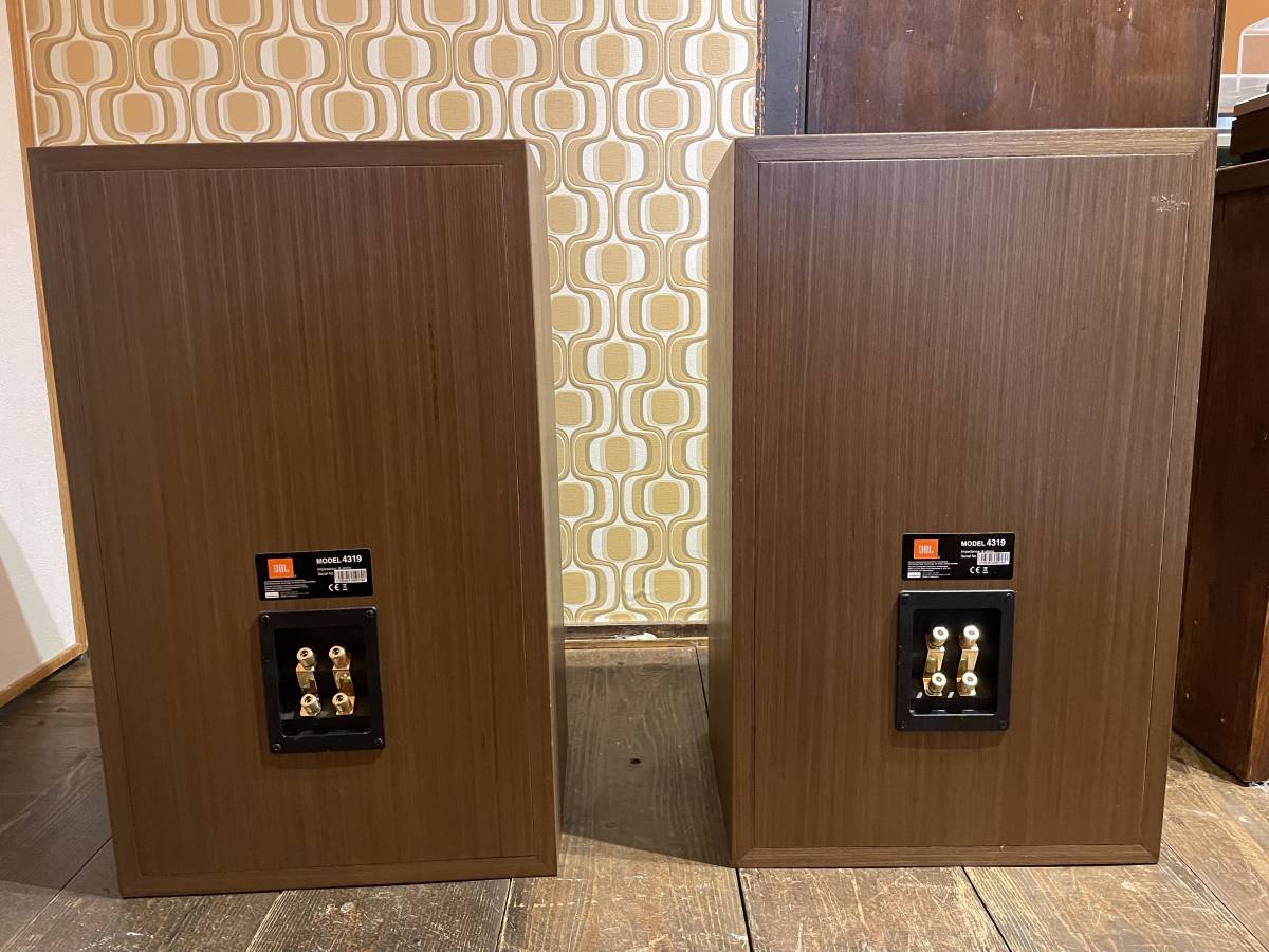 中古美品　JBL　4319　3ウェイブックシェルフ型スピーカー2本セット ペア JBL 0 - □◇名機 30cm Speaker