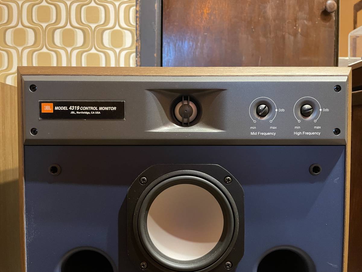 中古美品　JBL　4319　3ウェイブックシェルフ型スピーカー2本セット ペア JBL 0 - □◇名機 30cm Speaker