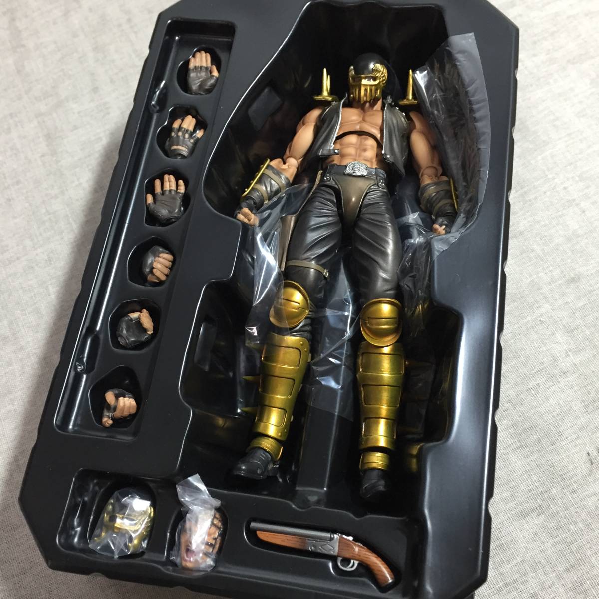 超像可動 北斗の拳 ジャギ 約175mm PVC&ABS&ナイロン 塗装済み可動