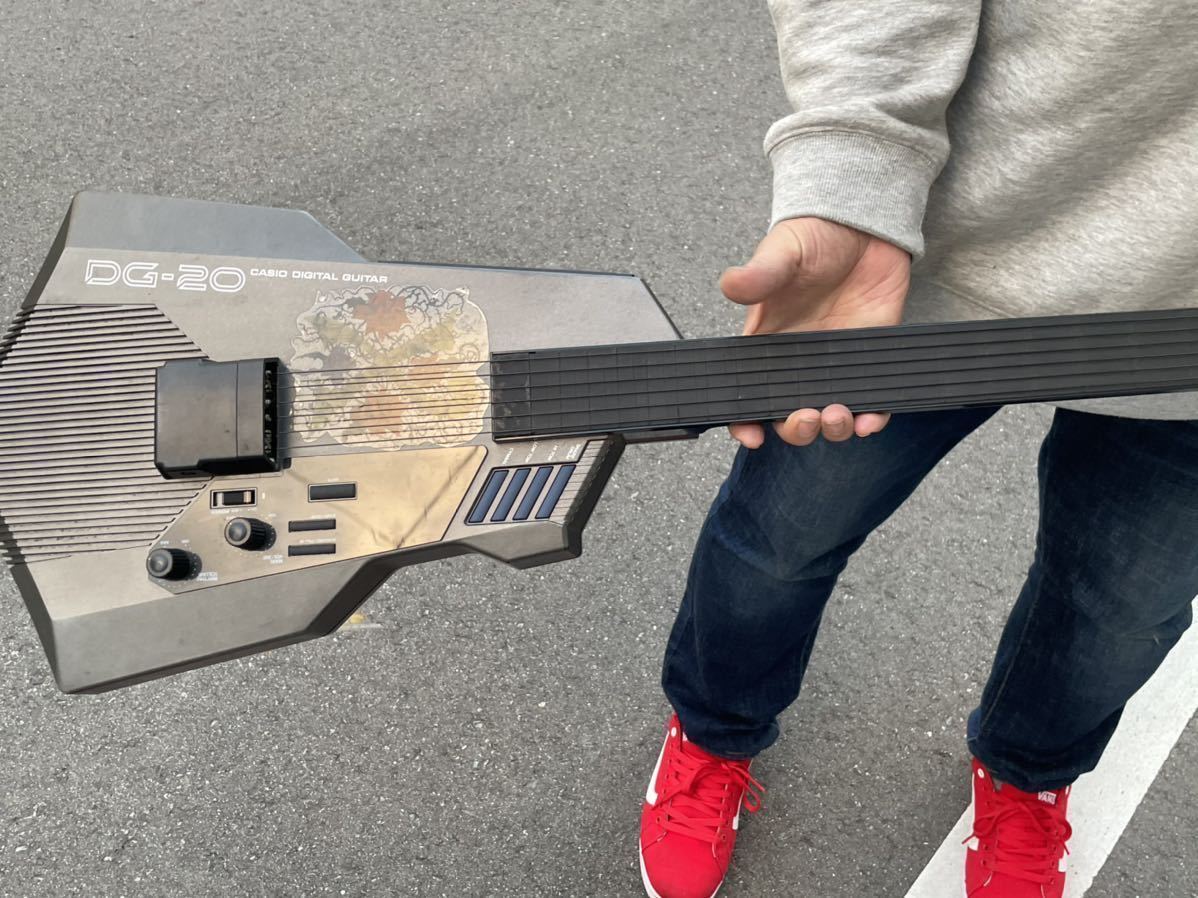 カシオデジタルギター DG-20 CASIO カシオ MIDI DG-20 シンセギター