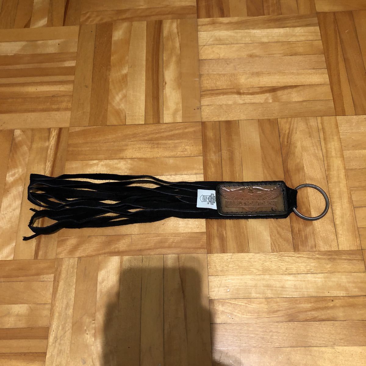 ハーレーダビットソン レザーキーホルダー 新品未使用 コレクターアイテム