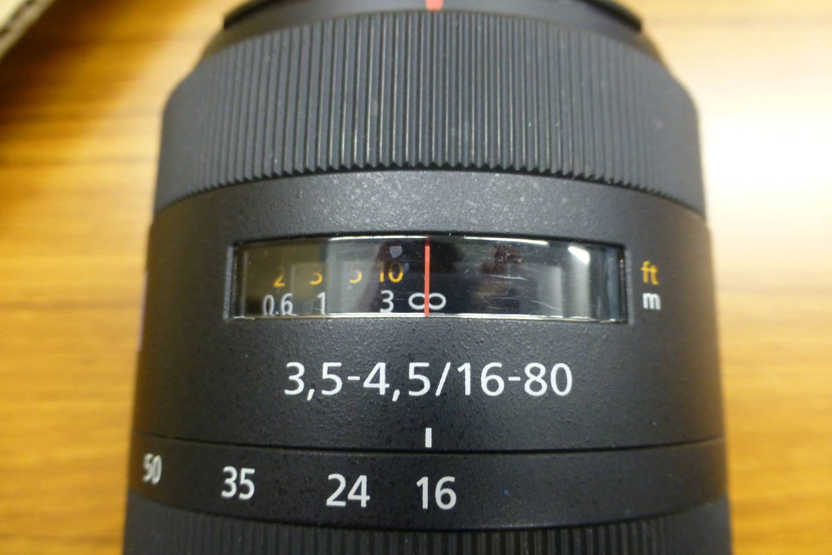 訳あり動作品・ジャンク扱】 ソニー SONY Vario-Sonnar T＊ DT 16-80mm 