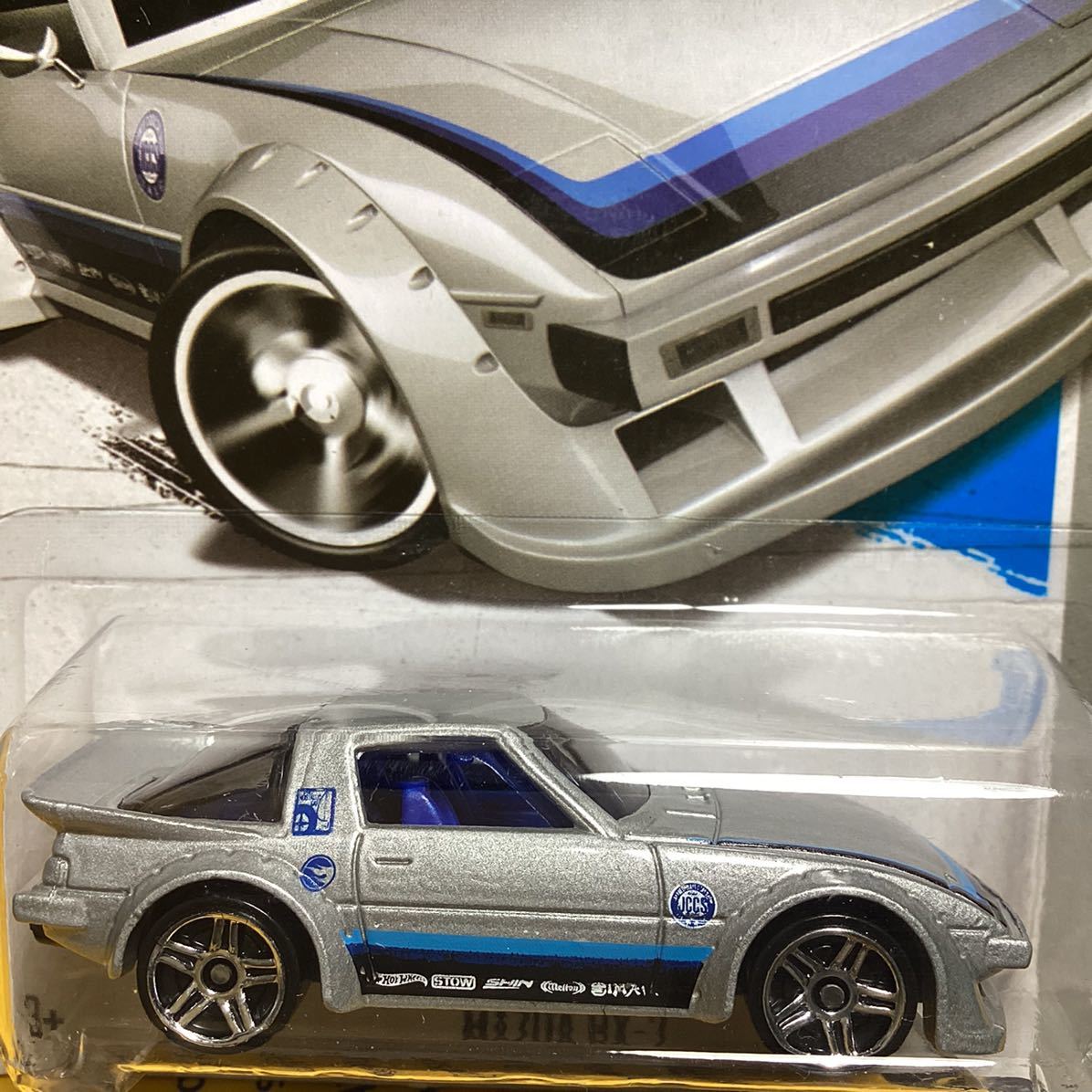 トレジャーハント！☆ホットウィール☆ マツダ RX-7 シルバー Hot