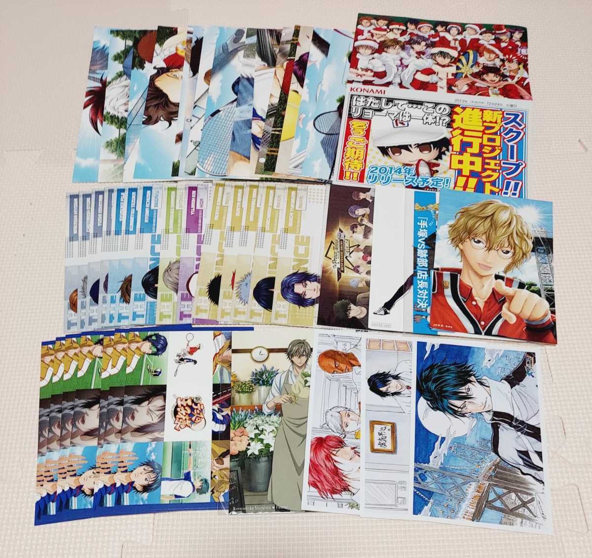 同人テニスの王子様ポストカード 越前リョーマ ぴよこっこ イラストカード カルピン 不二周助 手塚国光 湯キリコ 値頃 手塚国光