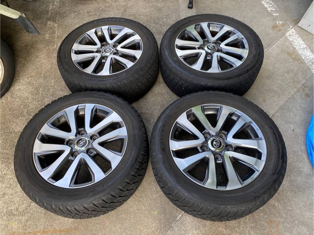 A7498 ランクル 後期 200系 純正20インチスタッドレスタイヤホイール