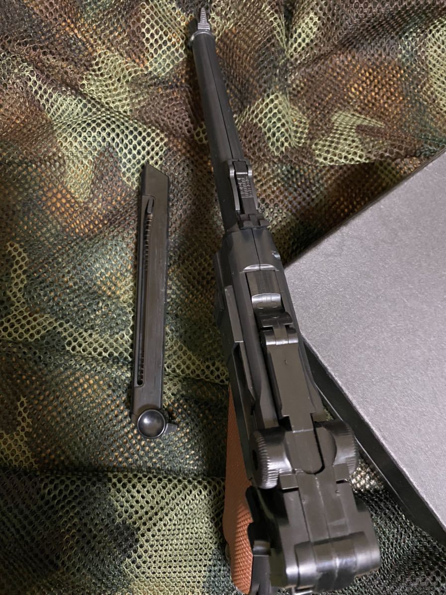 ルガー P08 アーティラリー トイガン コッキングガン エアガン 6mm 尺取り虫式 絶盤 珍品 詳細不明 タナカ マルイ エアガン 売買されたオークション情報 Yahooの商品情報をアーカイブ公開 オークファン Aucfan Com