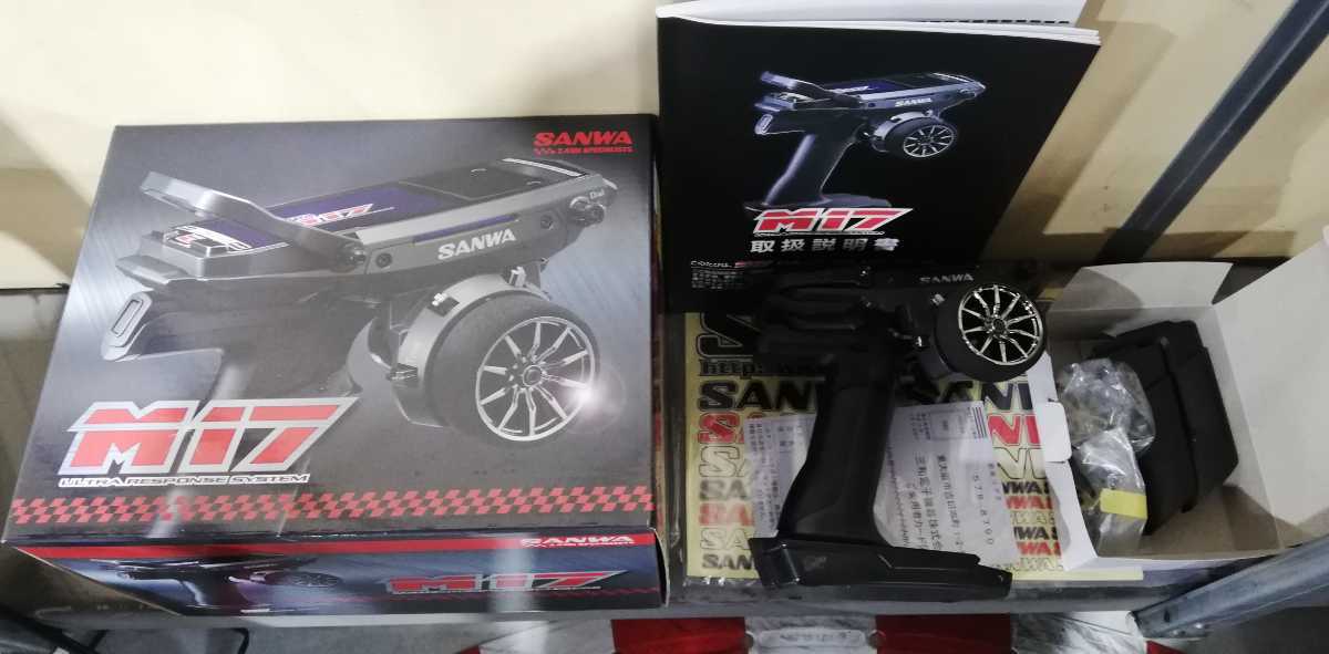 SANWA サンワ M17 送信機 プロポ RX491 受信機