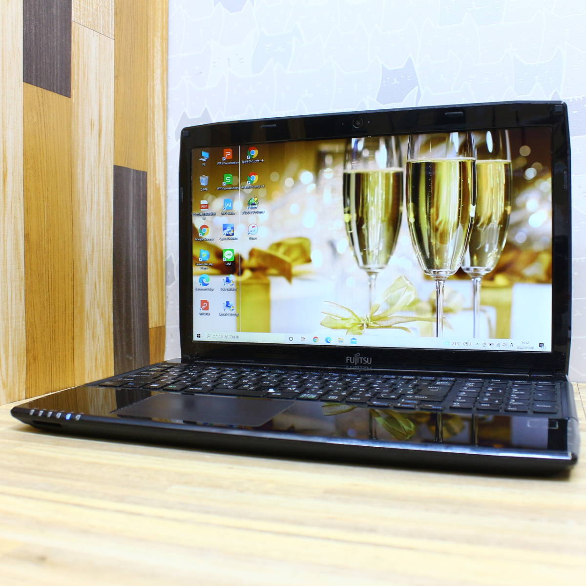  大容量HDD750GB 大画面 高速転送 高性能Celeron Haswell メモリ4GB Webカメラ 無線 WA/1R 最新Win10 リカバリ Office2019 P34920(15インチ～)｜売買されたオークション情報、yahooの商品情報をアーカイブ公開 - 富士通