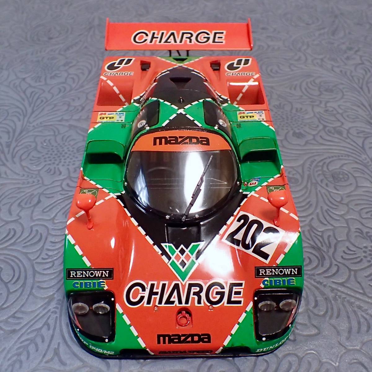 非売品 マツダ 767B ル・マン24時間 1989 記念トレイ 当時物 1989 非売品 マツダ 767B ル・マン24時間 1989 記念トレイ 当時物 1989