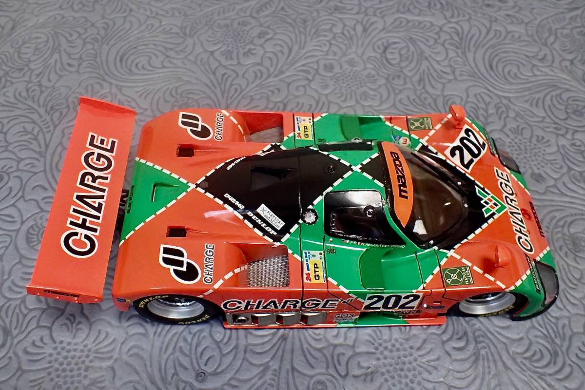 ハセガワ 1/24 “マツダ 767B” 1989 ル・マン24H #202・素人組立の完成