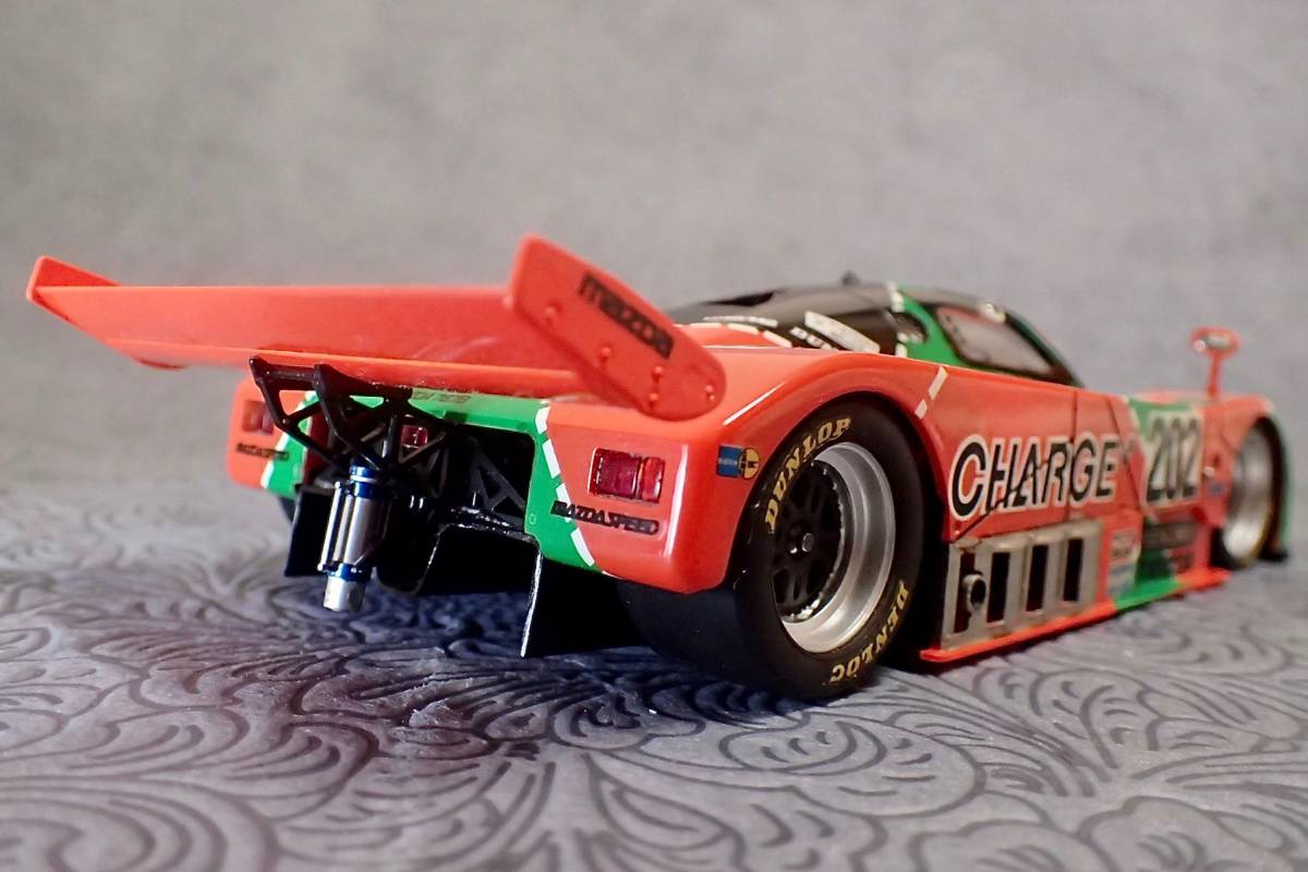 ハセガワ 1/24 “マツダ 767B” 1989 ル・マン24H #202・素人組立の完成