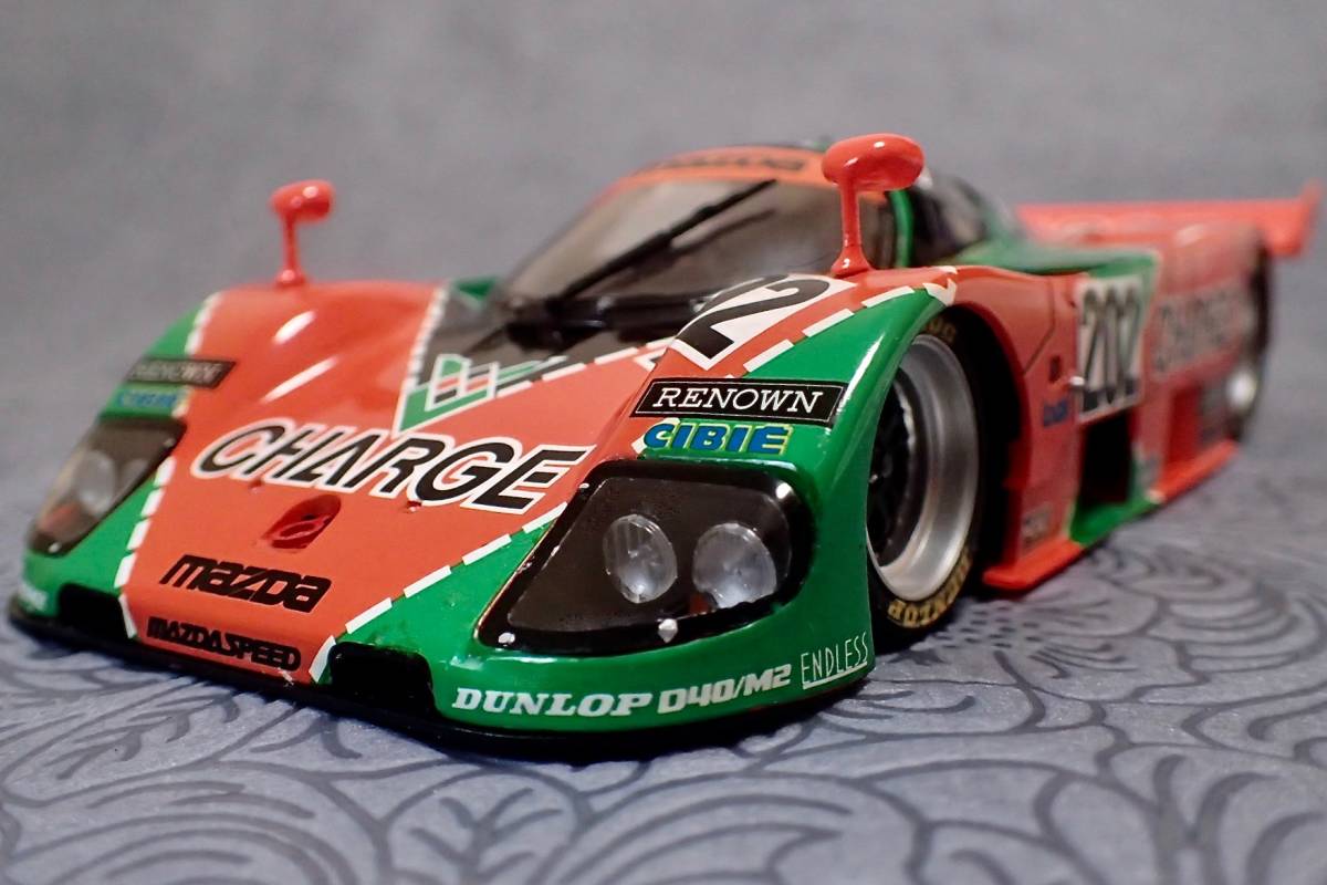 ハセガワ 1/24 “マツダ 767B” 1989 ル・マン24H #202・素人組立の完成