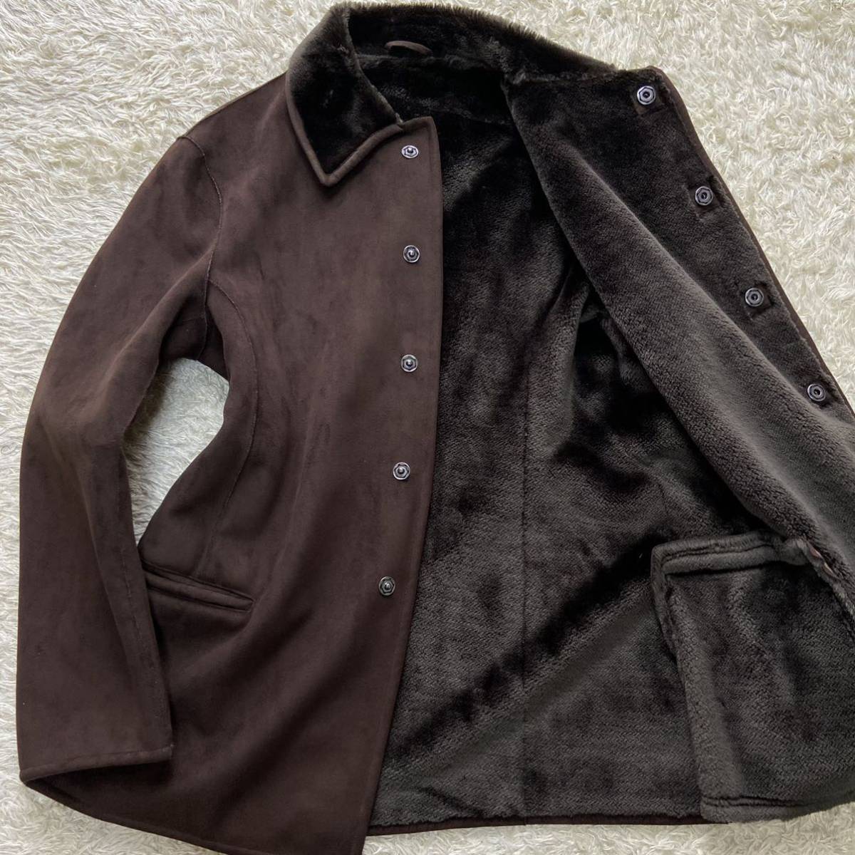 undefined ARMANI COLLEZIONI レザージャケット ブラウン undefined ARMANI COLLEZIONI レザージャケット ブラウン