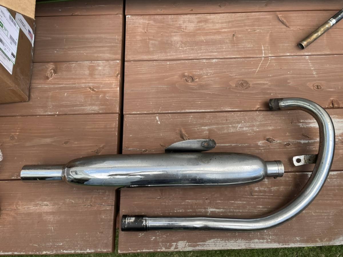 BSA マフラー エキパイ サイレンサー B25 B44 B441 c15 ビクター