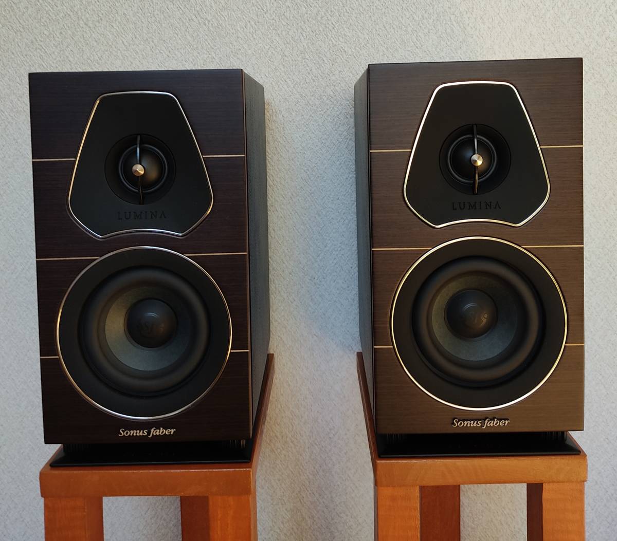 Sonus Faber ソナス・ファベール Lumina Ⅰ ペア 色 ウェンジ ほとんど 