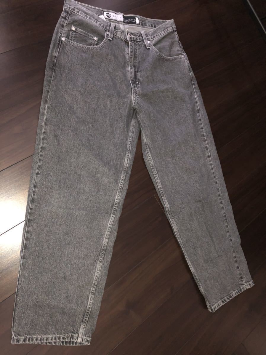 シルバータブバギーデニム W32 L30 Levi''s silver tab baggy denim W32 x L30 black リーバイス シルバー