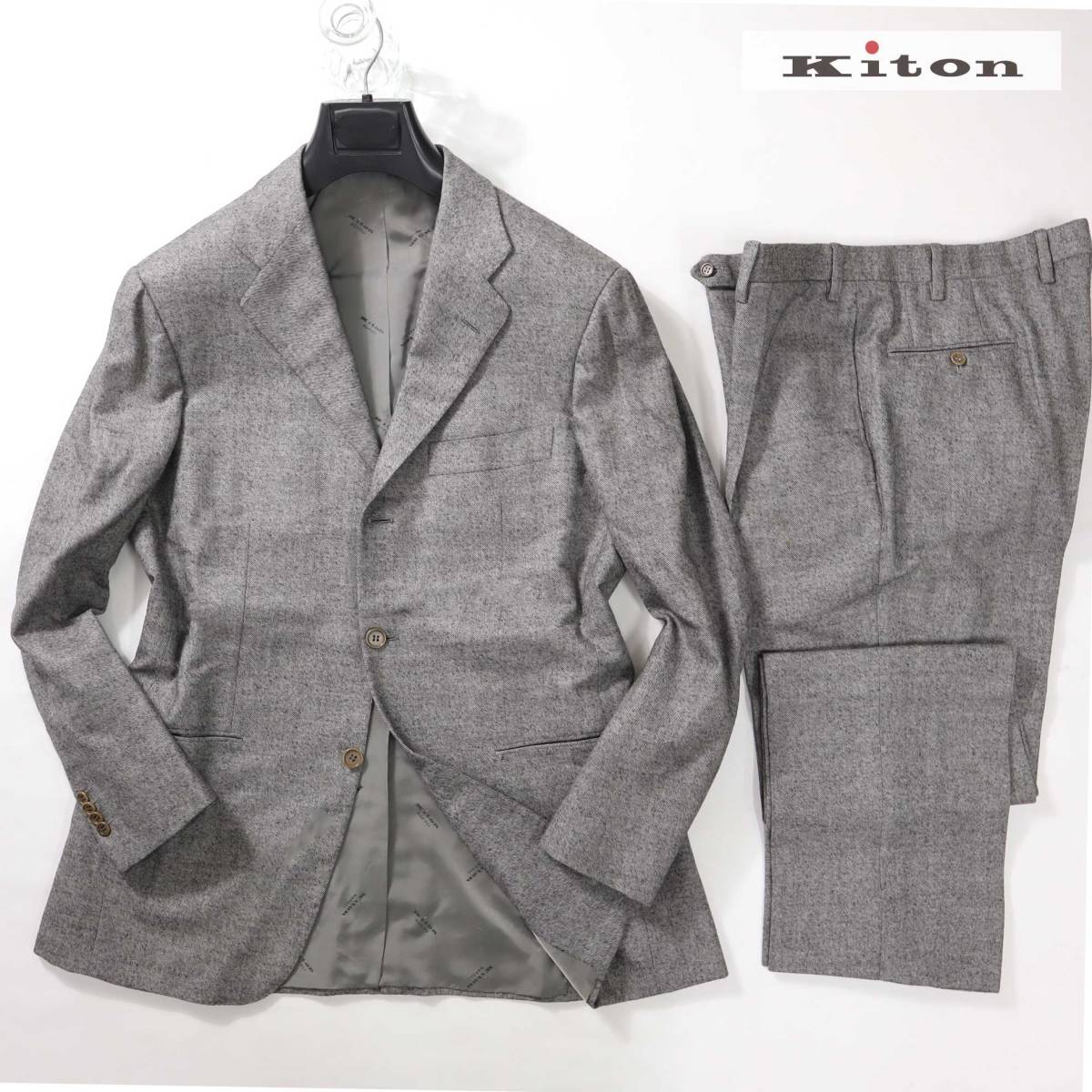 約70万！ イタリア紳士のための最高峰スーツ！ kiton キートン 最 