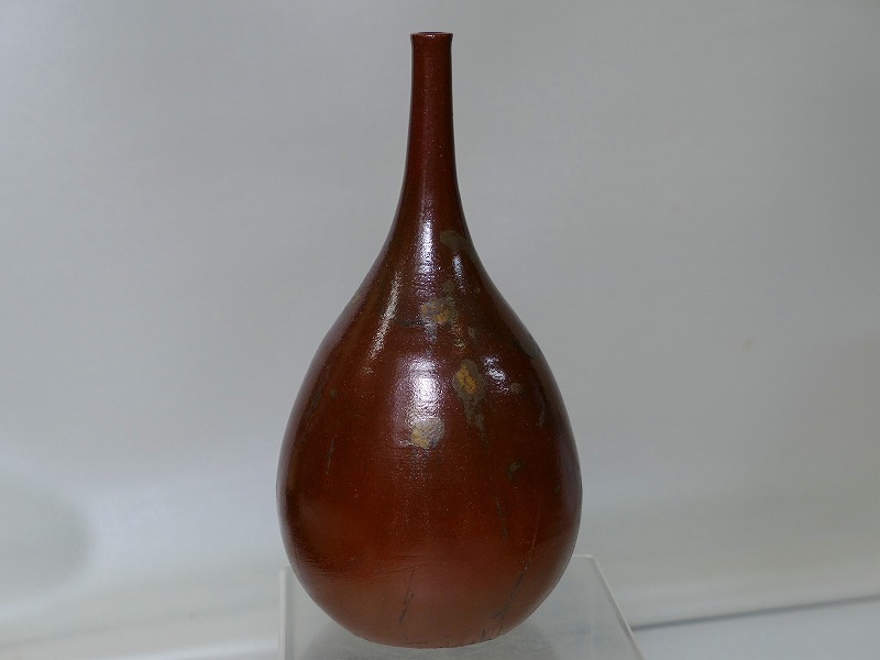 HOT，大得価】 【下町初荷5 古備前 献上手 鶴首 徳利 一輪挿し 花入