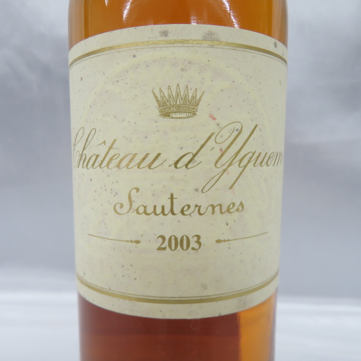 未開栓】Chateau d'Yquem シャトー・ディケム ソーテルヌ 2003 ハーフ