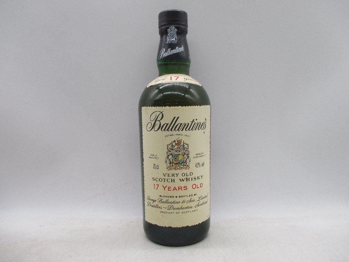 ST 【同梱不可】バランタイン 17年 スコッチ ウイスキー 43％ 750ml