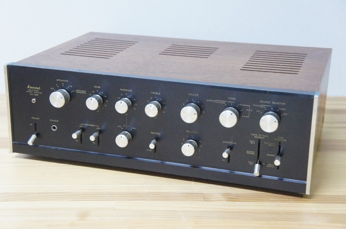 大得価，お買い得 Sansui サンスイ ステレオプリメインアンプ AU-888 Sa360712t(サンスイ)｜売買されたオークション情報、yahooの商品情報をアーカイブ公開 - オークファン サンスイ