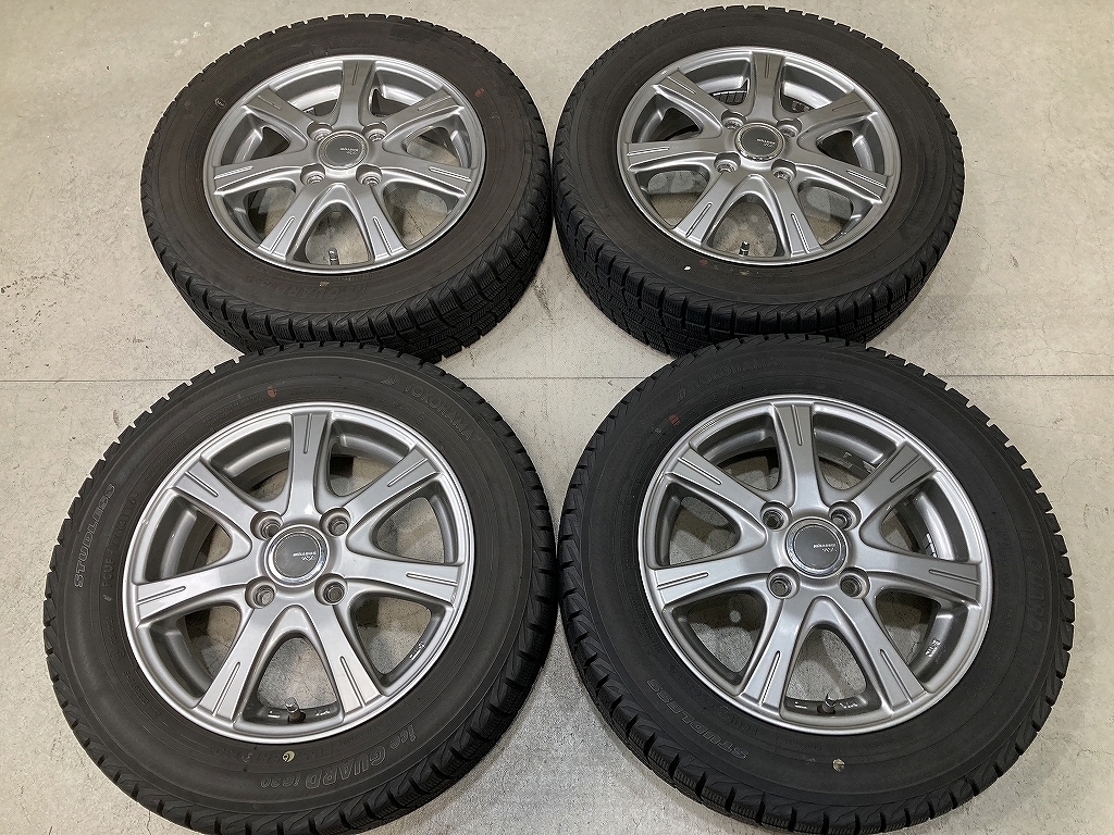 MiLLOUS 13×4J 4H PCD 100 OFFSET +42 4本 857 アルミホイール - 13インチ