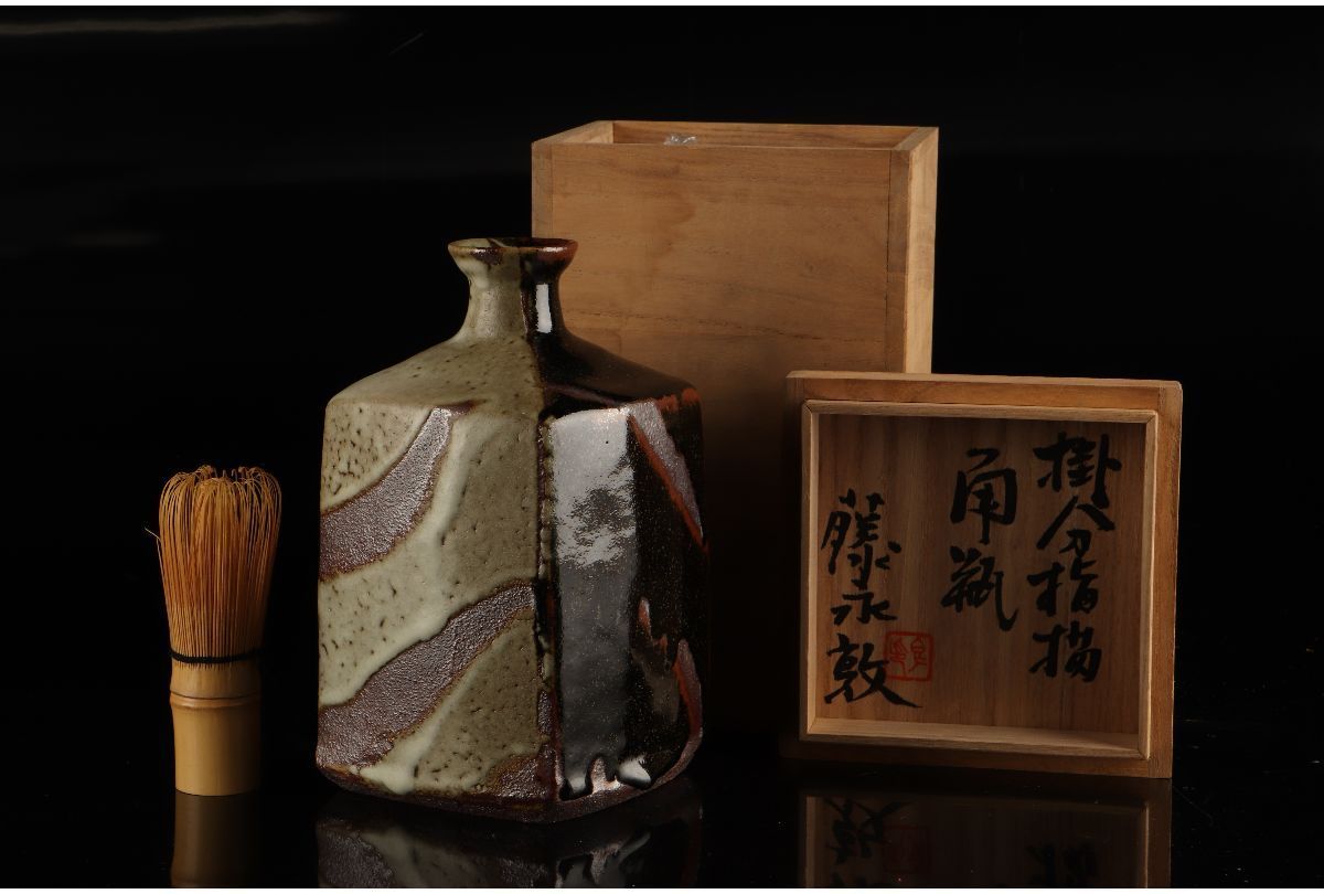 益子焼 花瓶 角瓶 花入 花器 益子焼 花瓶 角瓶 花入 花器 2025年最新