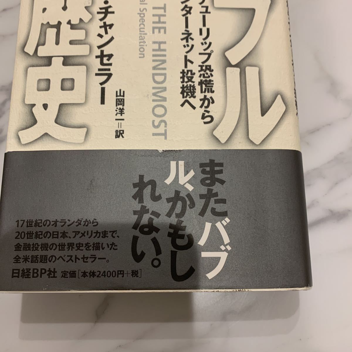 中古 本 バブルの歴史 チューリップ恐慌からインターネット投機へ エドワードチャンセラー 山岡洋一 日経bp ビジネス書 日経 経済 バブル_2