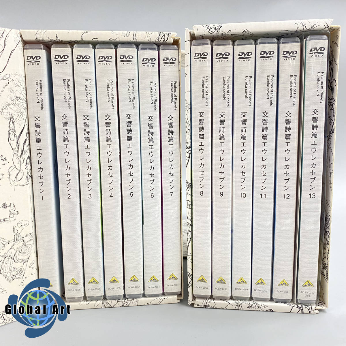 お盆はみんなでエウレカ！エウレカセブンDVDセット 全13巻 Amazon.co.jp: 交響詩篇エウレカセブン [レンタル落ち] (全13巻