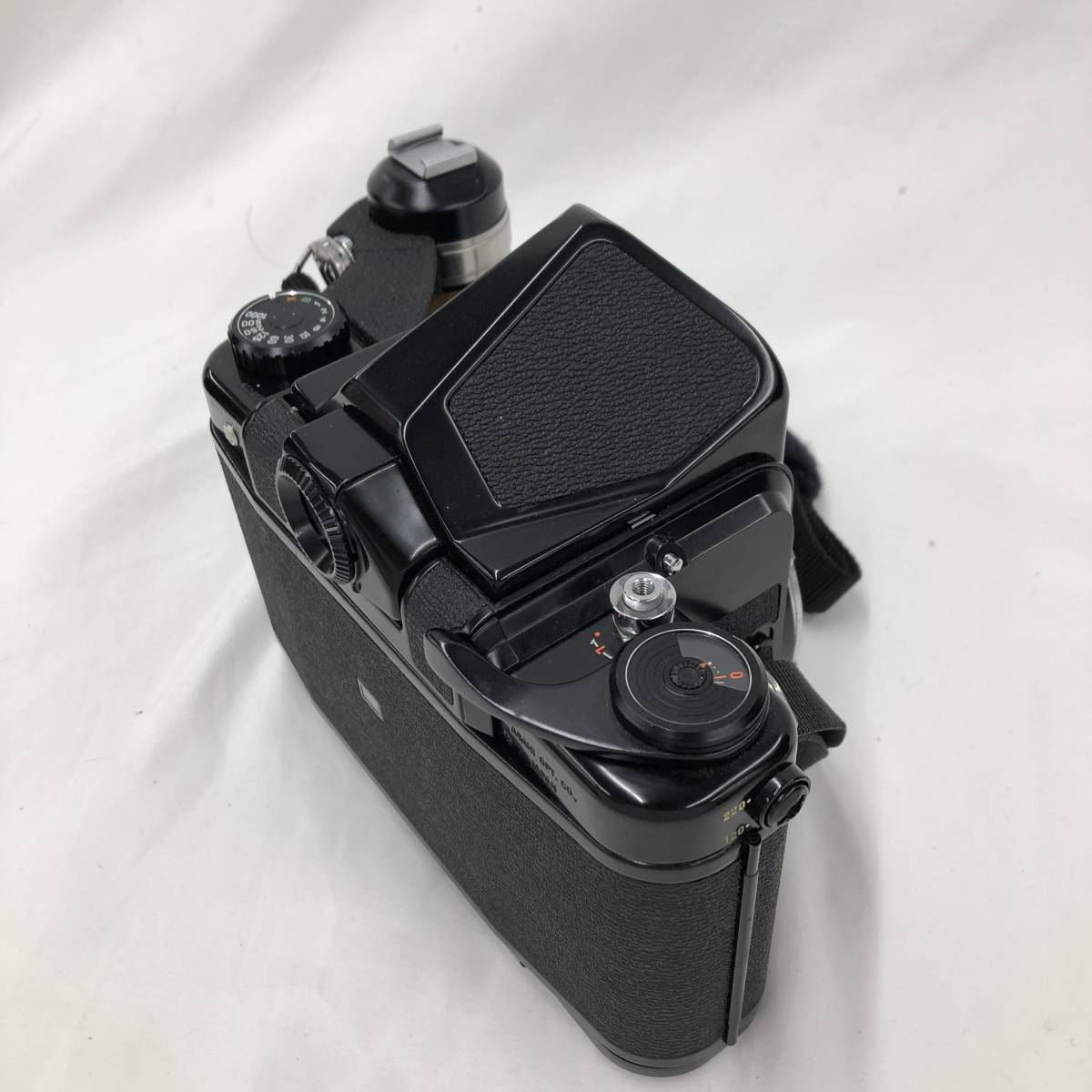 1232907】ASAHI PENTAX 6x7 カメラ 木製グリップ付き ストラップ付き