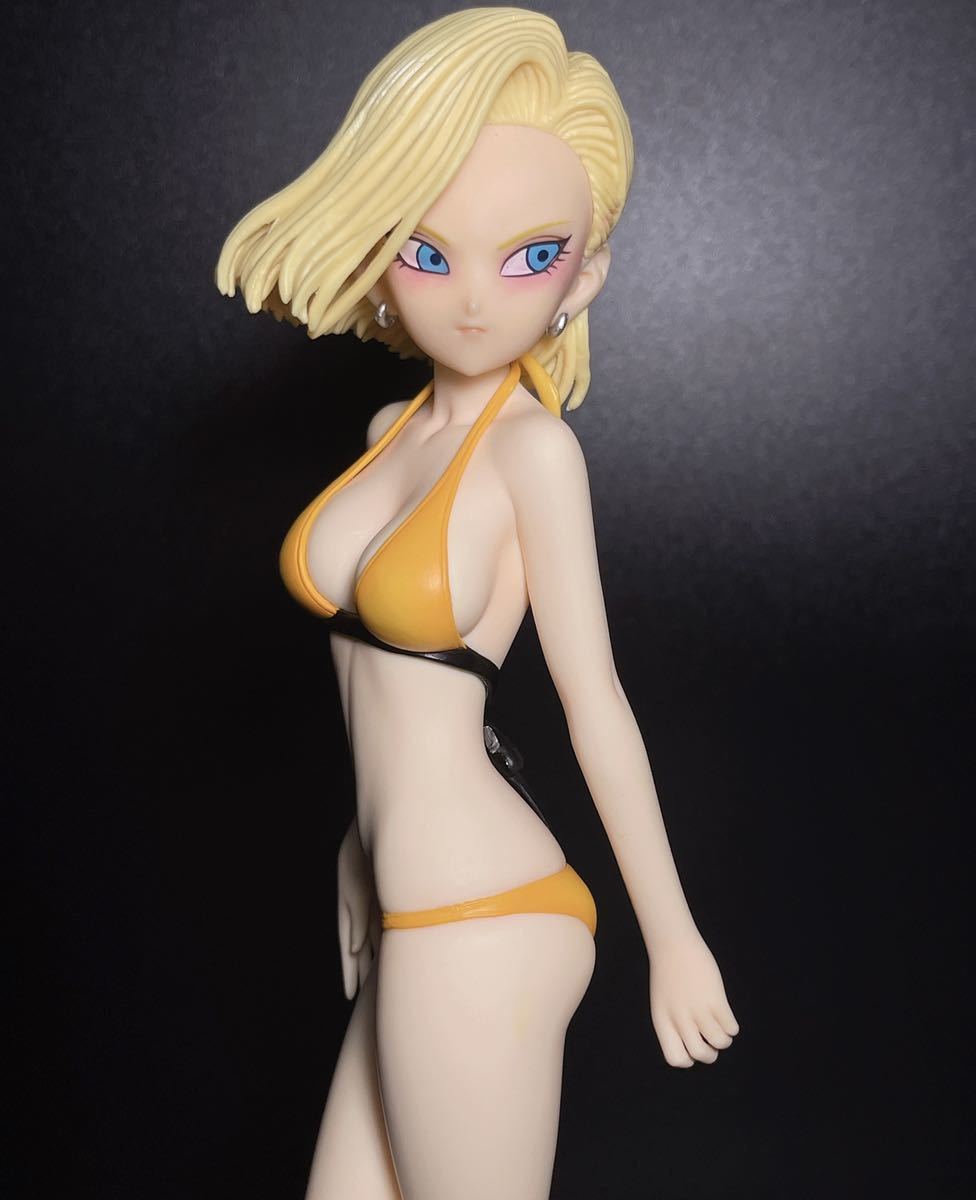 人造人間18号 ドラゴンボール リペイント 改造フィギュア 1/6スケール