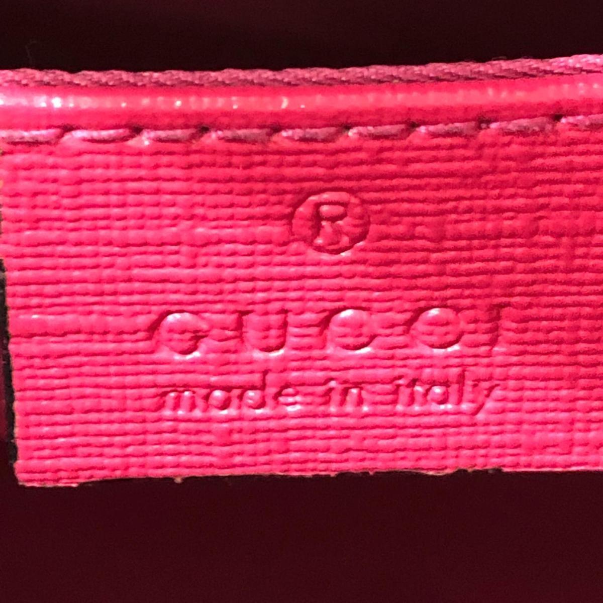 世界的に高評価なショップ GUCCI グッチ GGスプリーム チルドレンズ キッズ ハンド ミニ トート バッグ PVCレザー ベージュ系　ピンク 525522