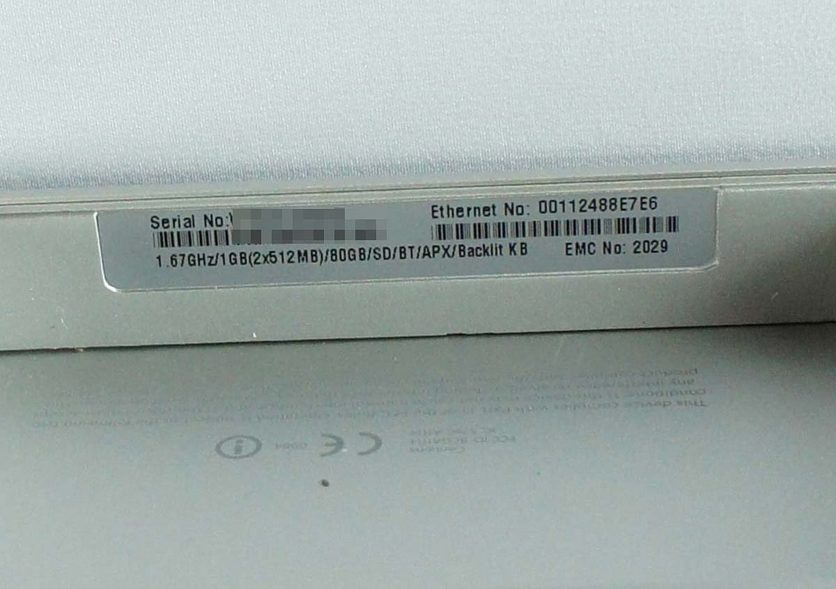 ジャンク レトロ 希少 レア 15インチ Apple PowerBook G4 A1106 ノート 
