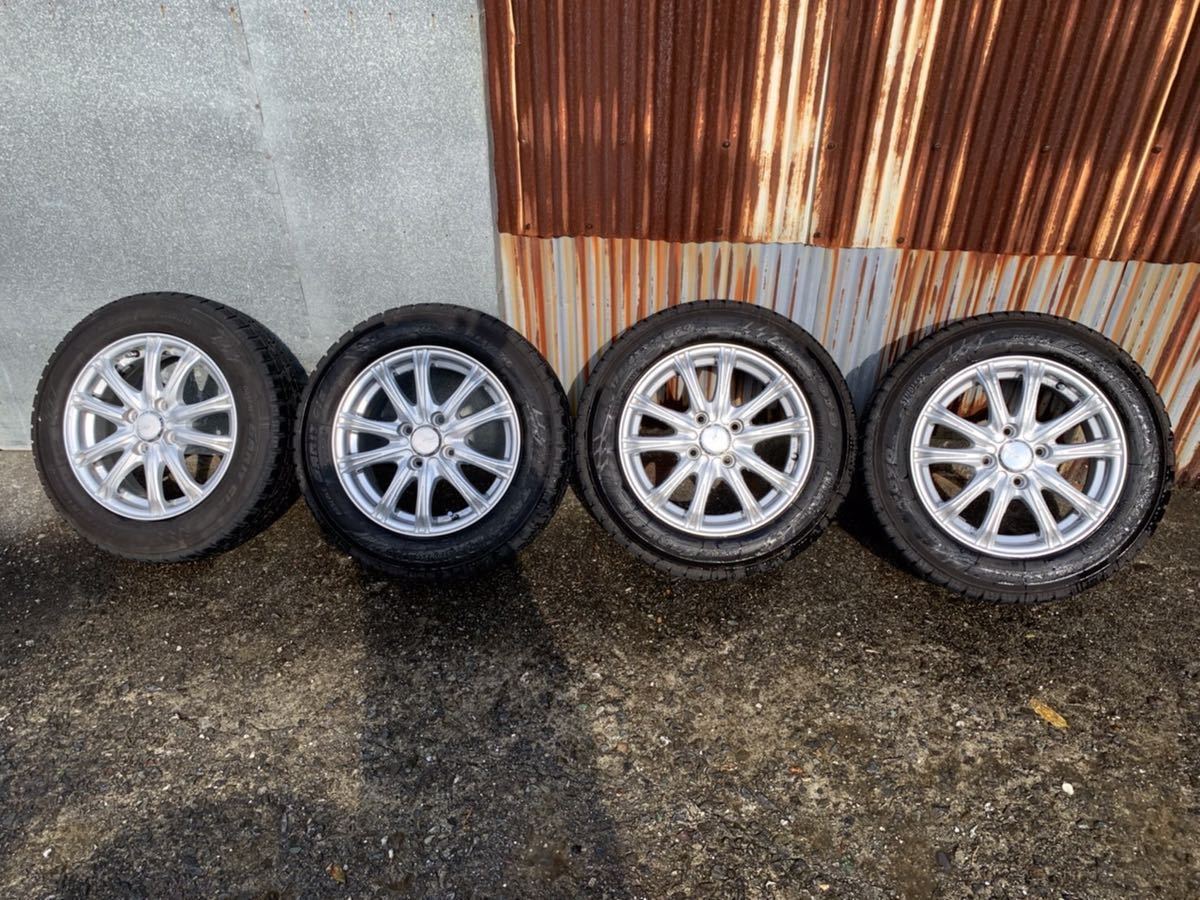 175/65R14 スタッドレスタイヤアルミセット PCD100 4穴 175/65R14 スタッドレスタイヤアルミセット PCD100 4穴