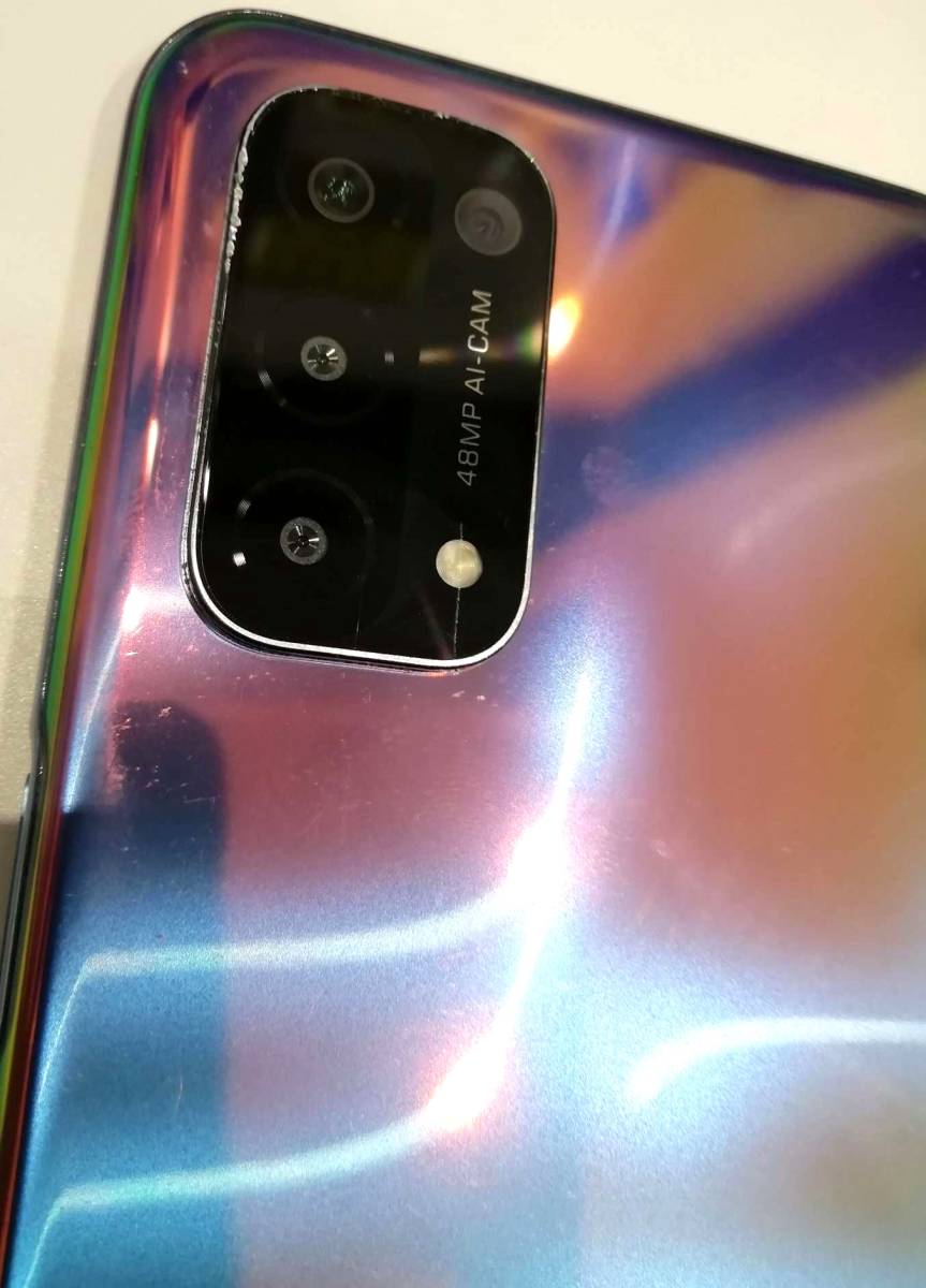 1442 スマホ OPPO A54 5G auIMEI〇 初期化済み 本体のみ！！ SIMなし