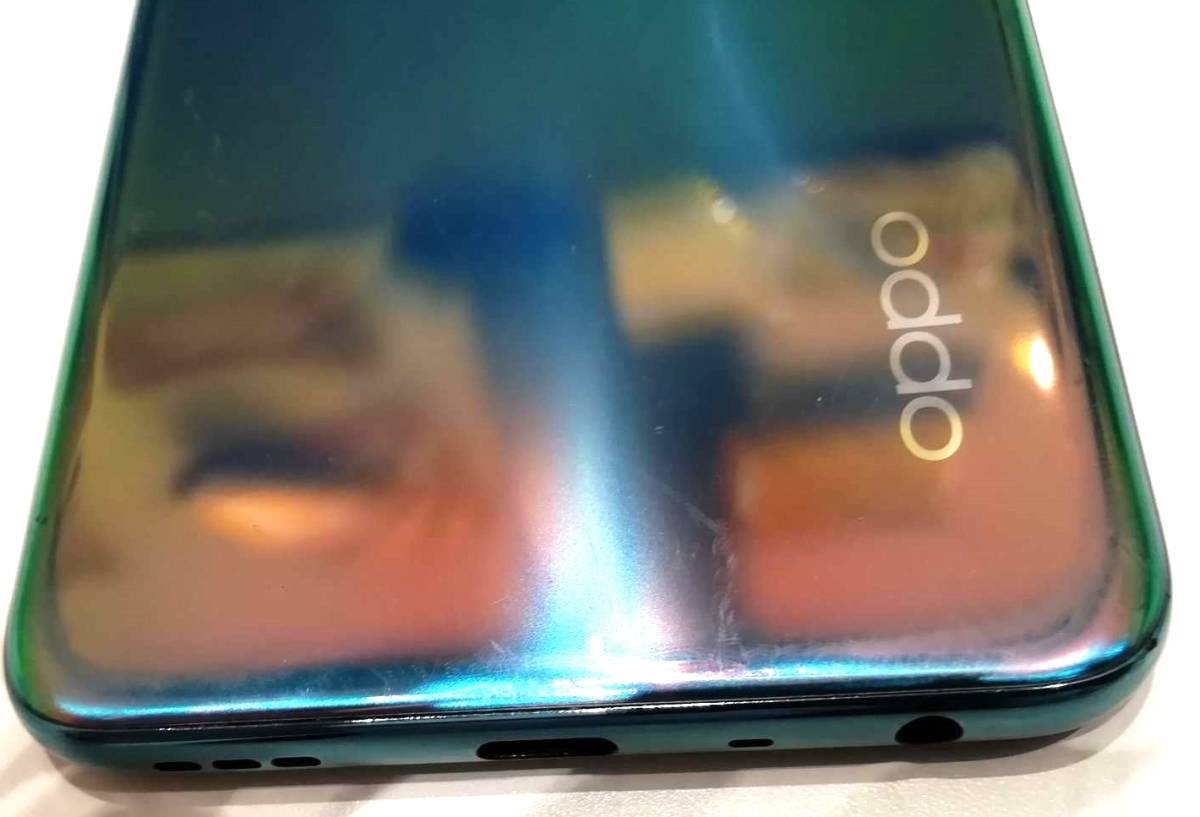 1442 スマホ OPPO A54 5G auIMEI〇 初期化済み 本体のみ！！ SIMなし