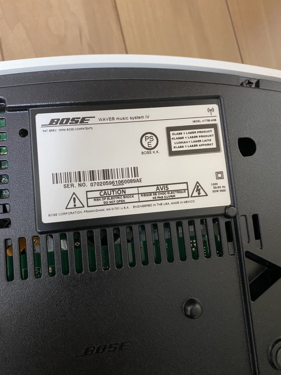 BOSE WAVE SoundTouch MUSIC SYSTEM Ⅳ Wave Bose Music Pedestal