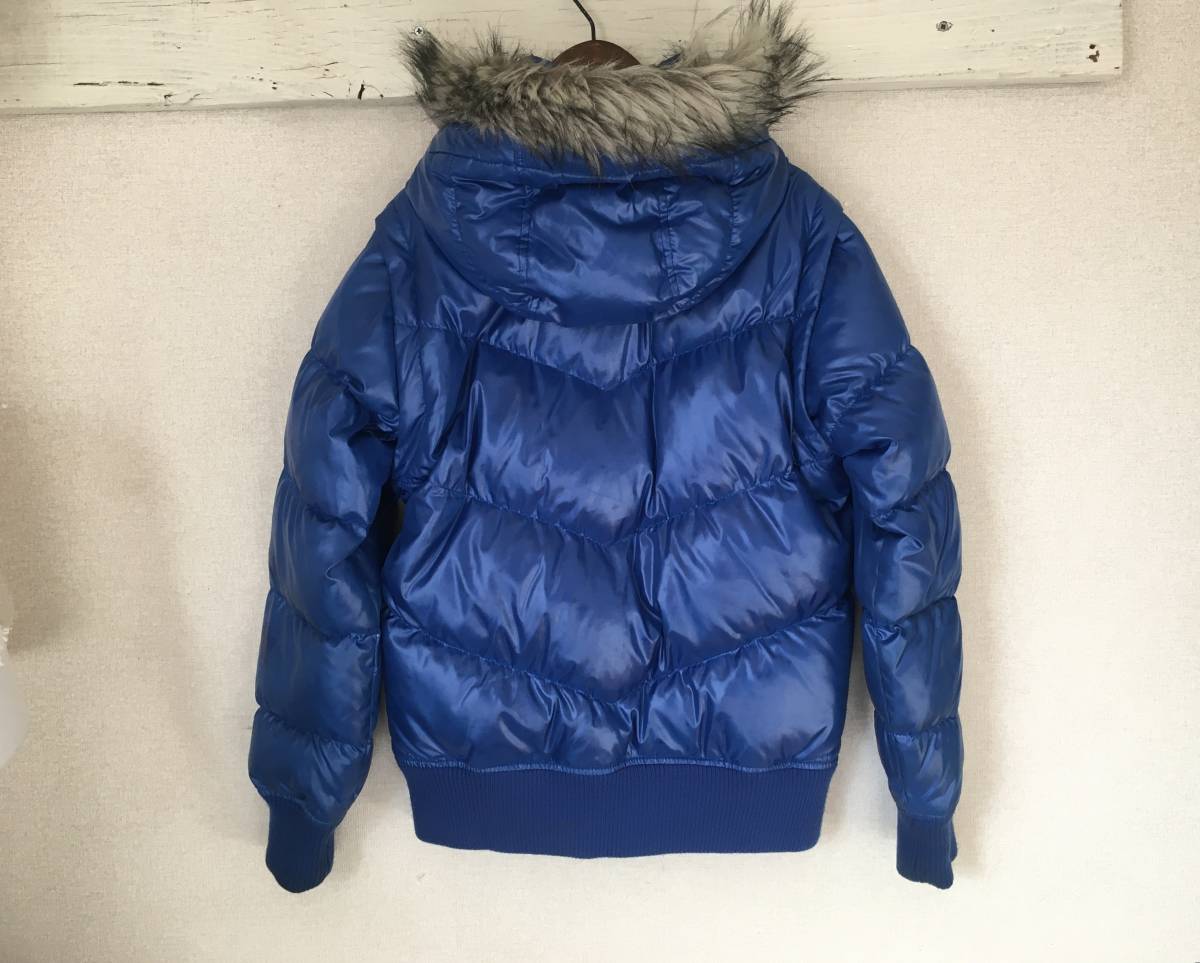 美品】ユニクロ UNIQLO プレミアム ダウンジャケット 2way メンズ S 