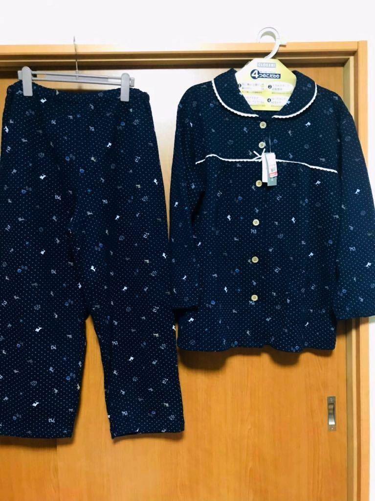 長袖 長ズボン パジャマ レディース4lサイズ 女性 前開き 前ボタン 入院 手術 在宅 介護 寝間着 肌側生地は綿100 秋冬物 キルト地 紺 ナイトウエア パジャマ 売買されたオークション情報 Yahooの商品情報をアーカイブ公開 オークファン Aucfan Com