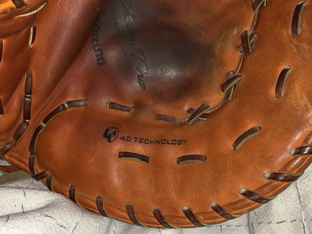 ミズノ MIZUNO ビッグM ミズノプロ 軟式用 ファーストミット used 