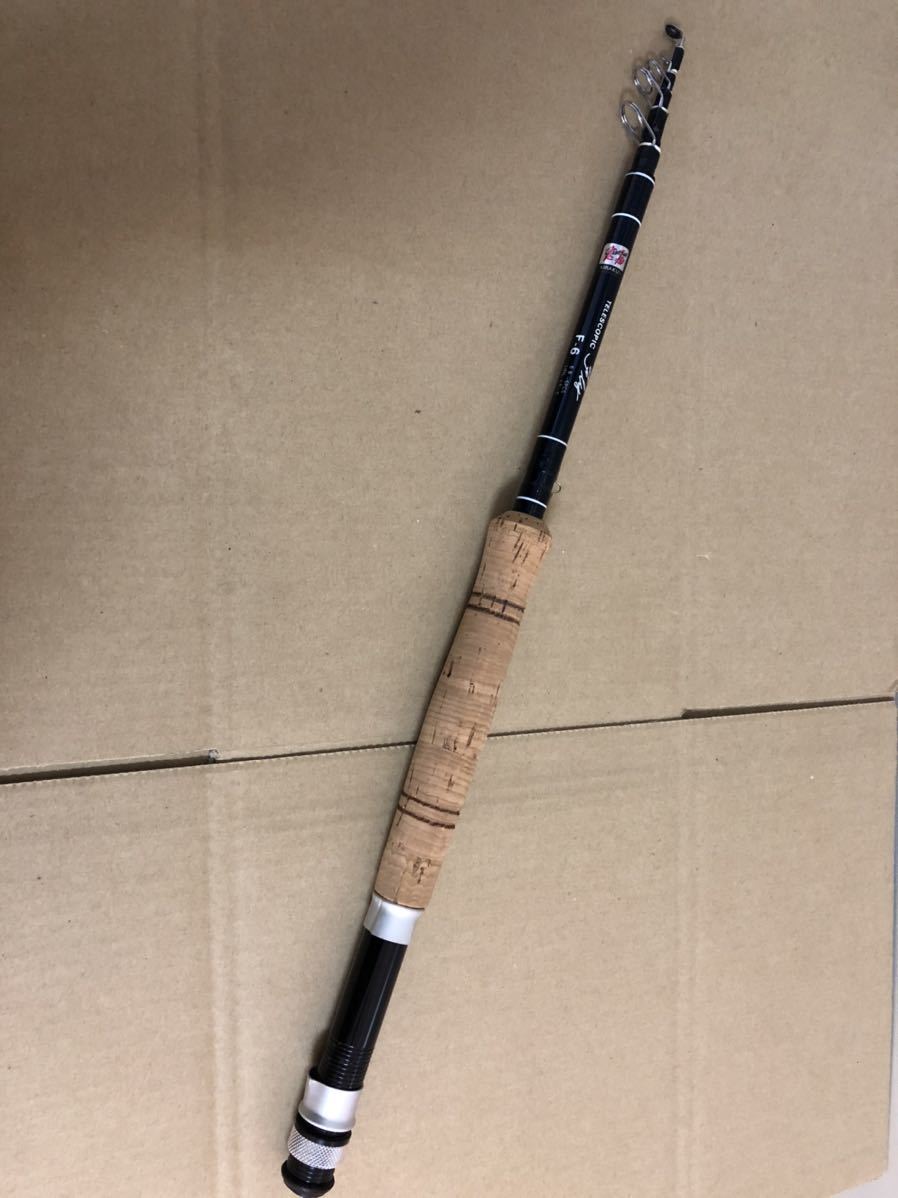 ○キラク F-6 仕舞寸法約47cm 振出 フライ パックロッド 6'8” 6ピース
