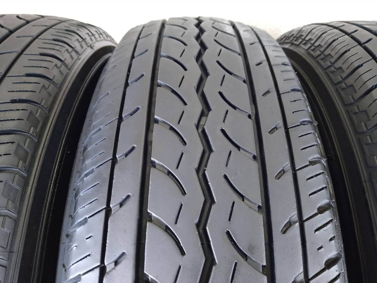 2019年製 8分山程度 ★ 195/80R15 LT Y JOB RY52 2019年製！ヨコハマ JOB RY52 195/80R15 107/105L LT 中古 4本