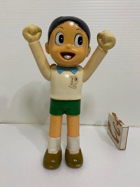 1983年☆大きい！☆バンダイ☆パーマン1号☆ソフビ人形 17．2cm 須羽