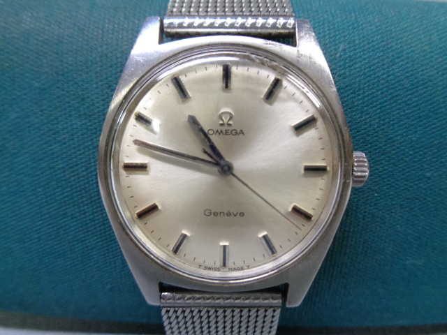 動作品】 ♪ Ω OMEGA Geneve(オメガ ジュネーブ) 手巻 