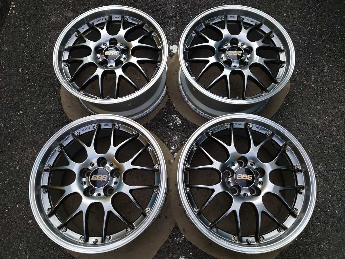 BBS RGⅡ 18インチ8j+40 pcd114.3 4本セット 【公式通販】