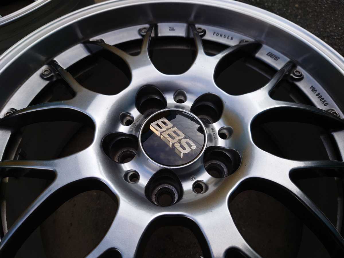 BBS RGⅡ 18インチ8j+40 pcd114.3 4本セット 【公式通販】
