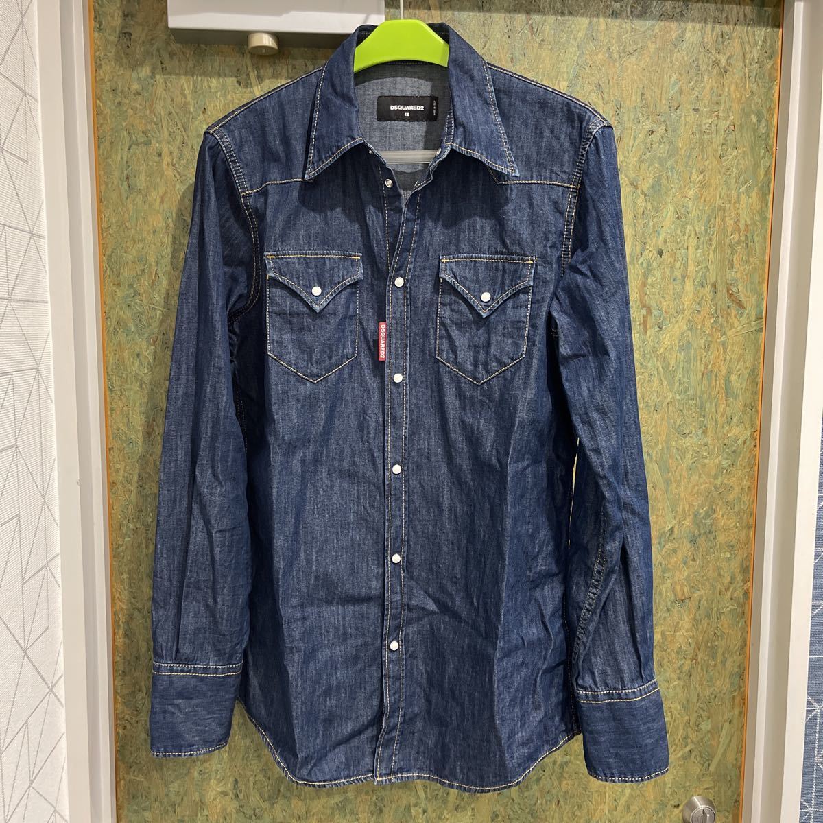  正規品 ディースクエアード デニムシャツ デニムウエスタンシャツ サイズ48(その他)｜売買されたオークション情報、yahooの商品情報をアーカイブ公開 - オークファン 男性用