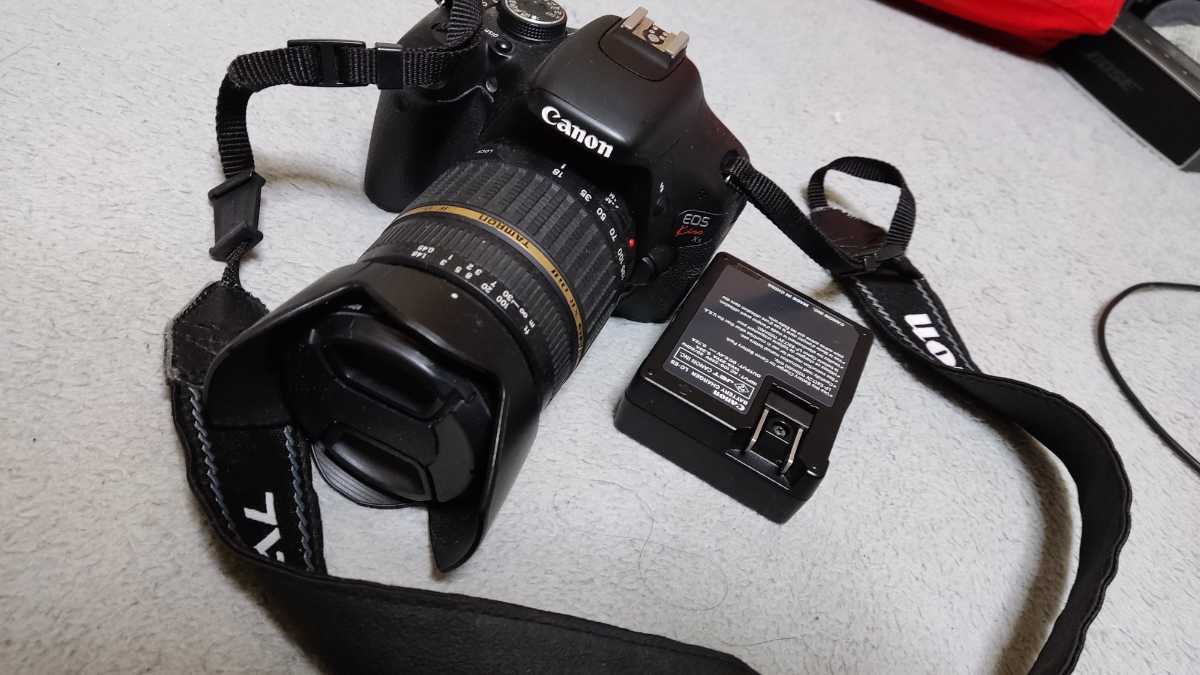 canon eos kiss x5 TAMRON 18-200レンズセット エントリー機に canon