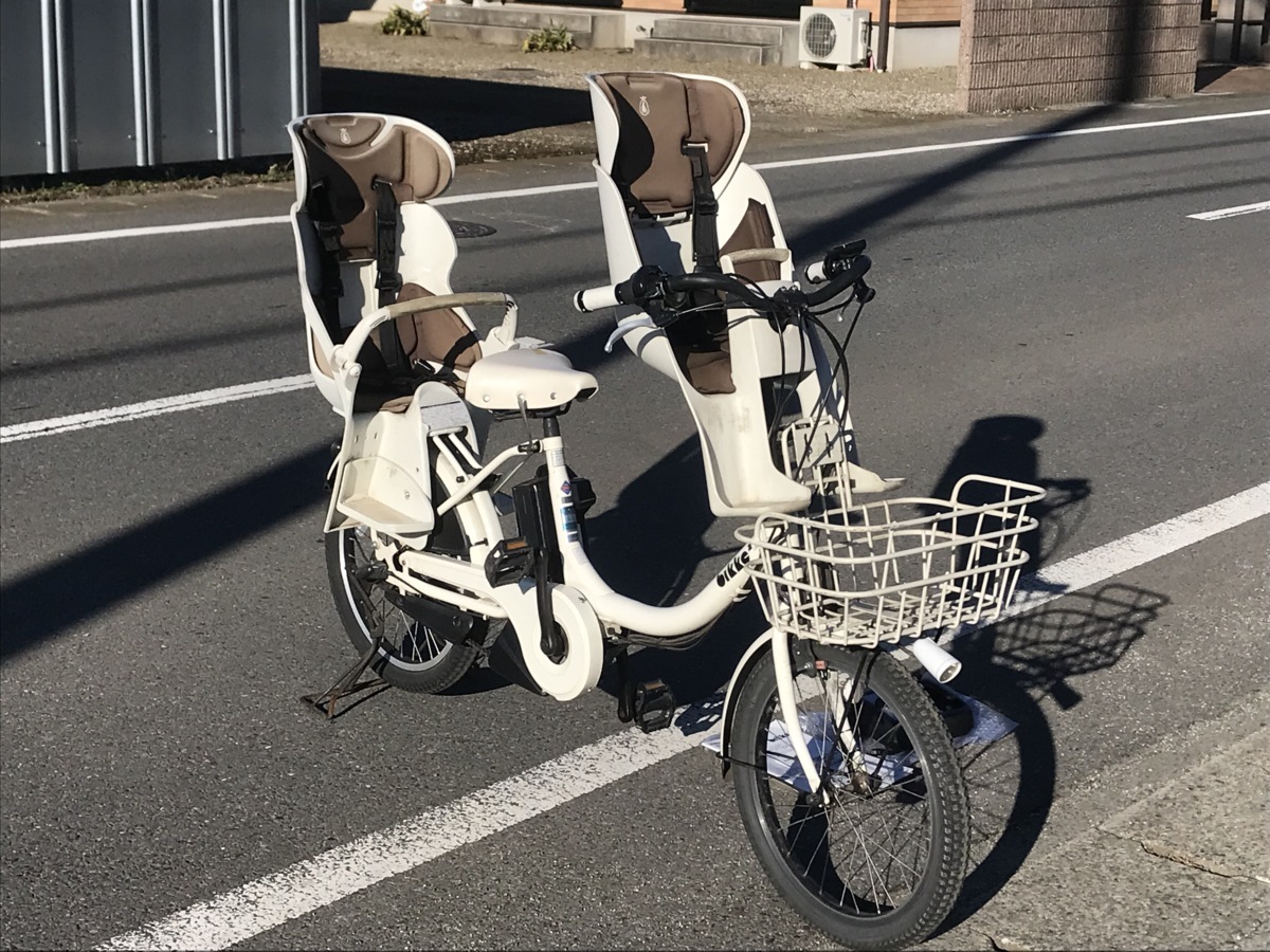 我孫子市　引き取り限定　ビッケ　bikke ３人乗り　電動自転車　不具合有り 我孫子市引き取り限定ビッケbikke 3人乗り電動自転車不具合有り
