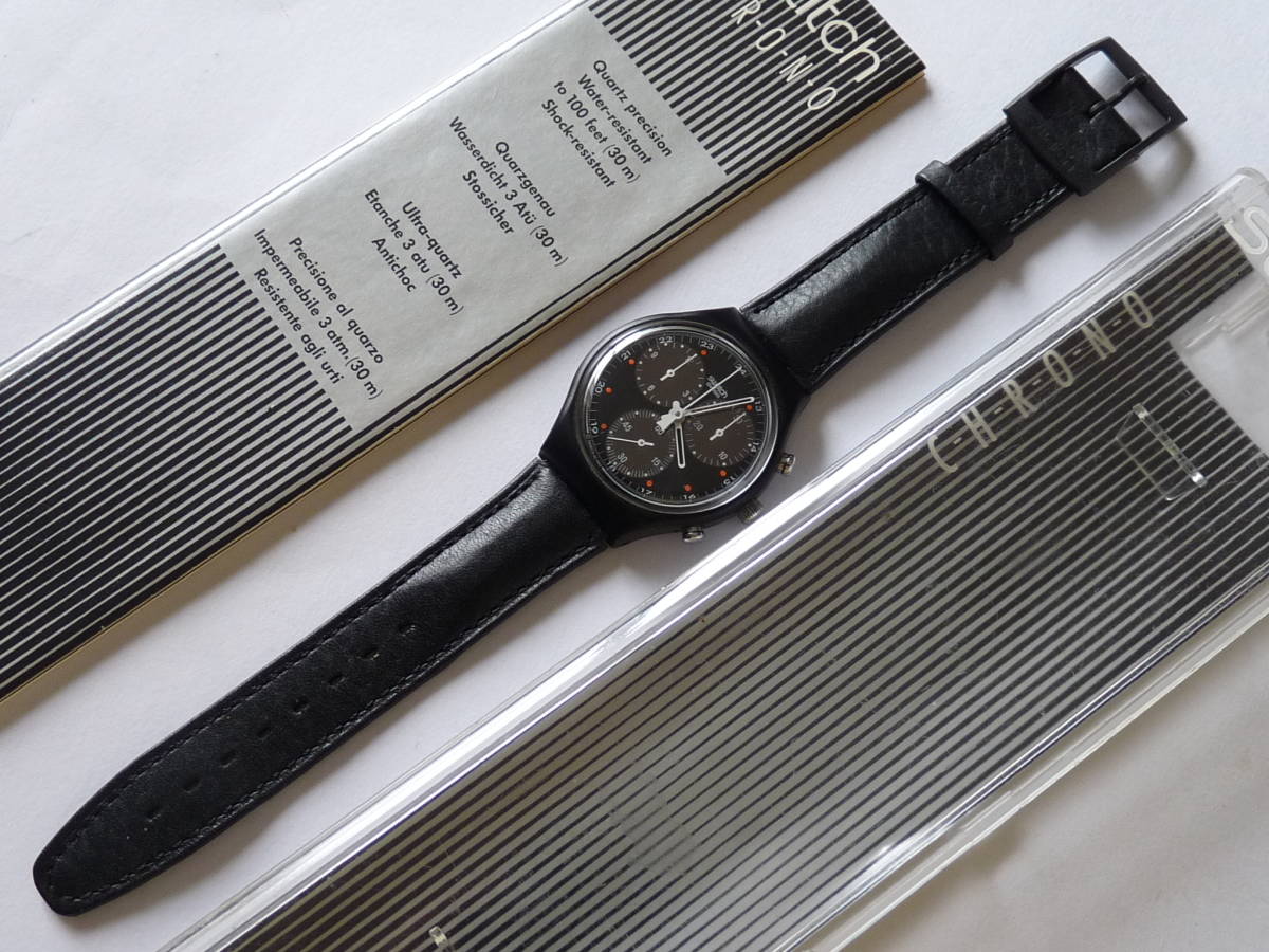 未使用電池交換済 稼働中 スウォッチ Swatch 1991年モデル ウォール 